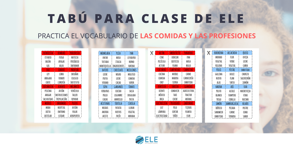 4 VERSIONES PARA JUGAR AL TABÚ EN CLASE DE ESPAÑOL (II) - ELEInternacional