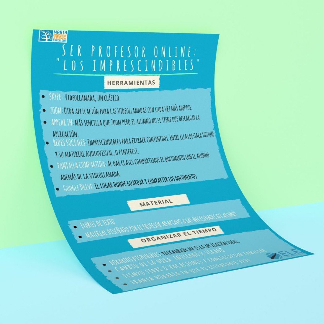 Guía 2 sobre cómo ser profesor online