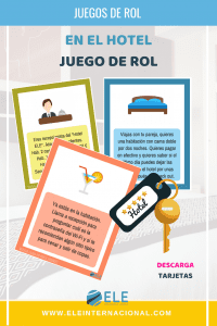 El hotel ELE. Un juego de rol ideal para tus clases de español. #spanishteacher #juegos #rol
