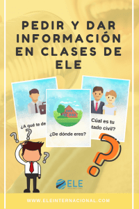 Información en clases de ELE. Actividad para trabajar la información especial. Expresión oral. #profedeele #spanishteahcer