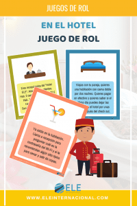 El hotel ELE. Un juego de rol ideal para tus clases de español. #spanishteacher #juegos #rol