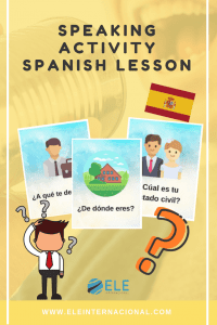 Información en clases de ELE. Actividad para trabajar la información especial. Expresión oral. #profedeele #spanishteahcer