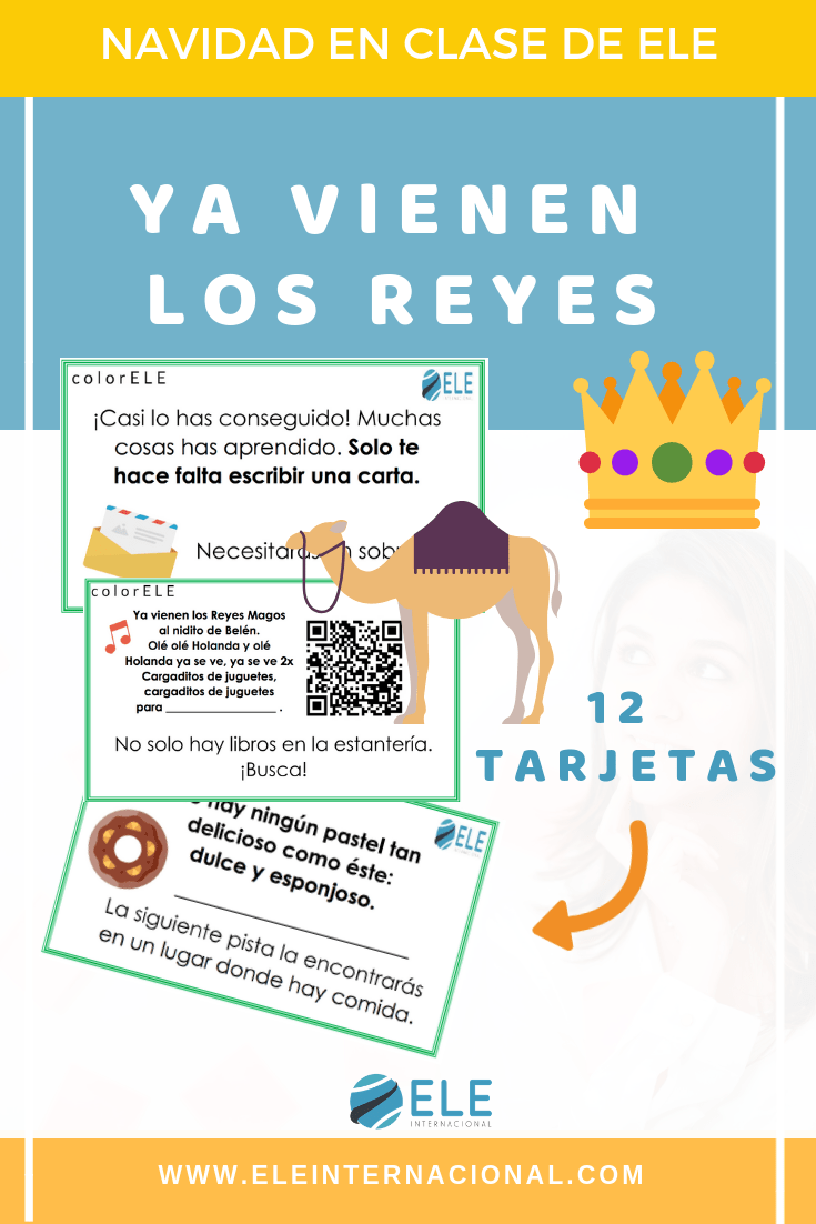 Actividad para trabajar la temática de los Reyes Magos en clase de español. #profedeele #spanishteacher