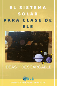 El sistema solar. Descargables para saber más sobre las planetas en español. #infografías #claseele