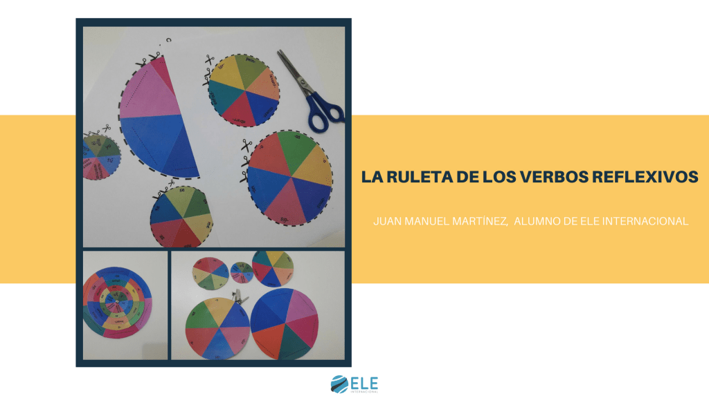 Ruleta para tratar los verbos reflexivos en clase de ELE. #spanishteacher