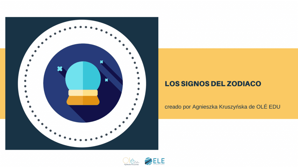 Actividad para practicar con los signos del zodiaco en clase de ELE. #spanishteacher #activity