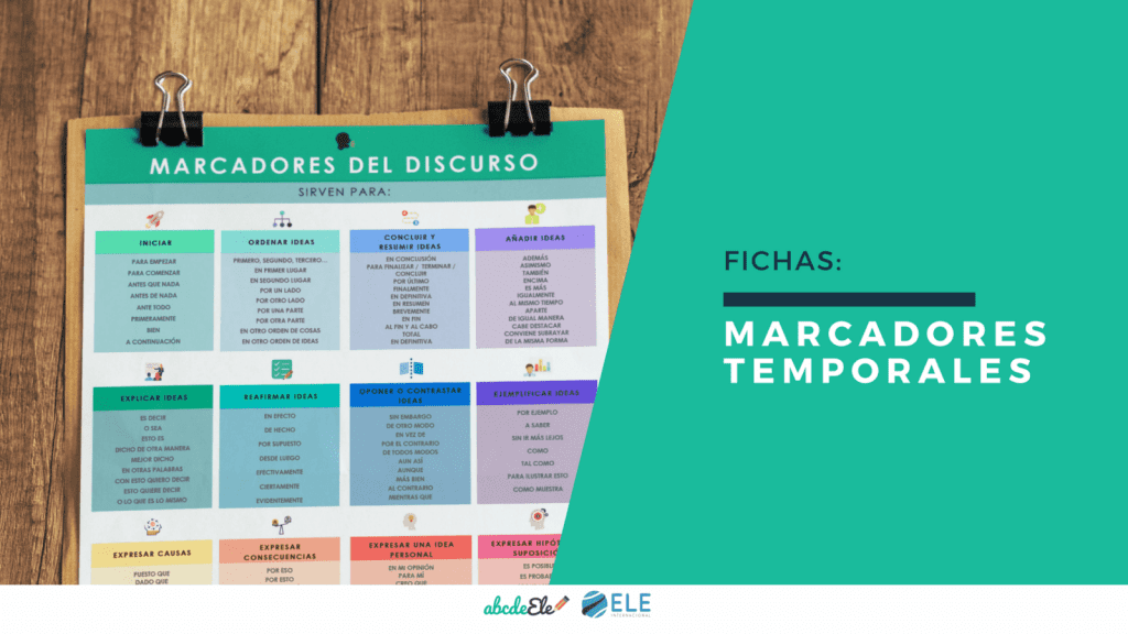 marcadores del discurso