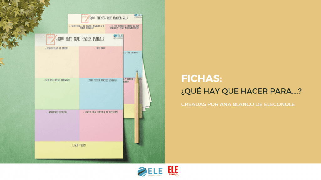 Instrucciones para la vida en clase de ELE. Actividad para que tus alumnos comenten qué hay que hacer en ciertas situaciones. #spanishteacher #activity