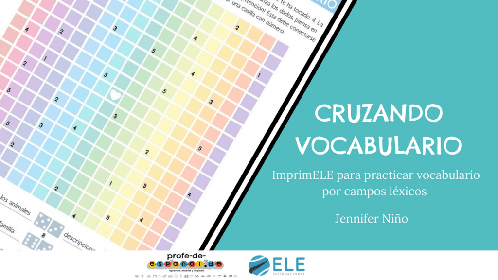 Juego de mesa para trabajar con vocabulario. Para todos los niveles. Divertido y rápido de utilizar. #profedeele #spanishteacher.
