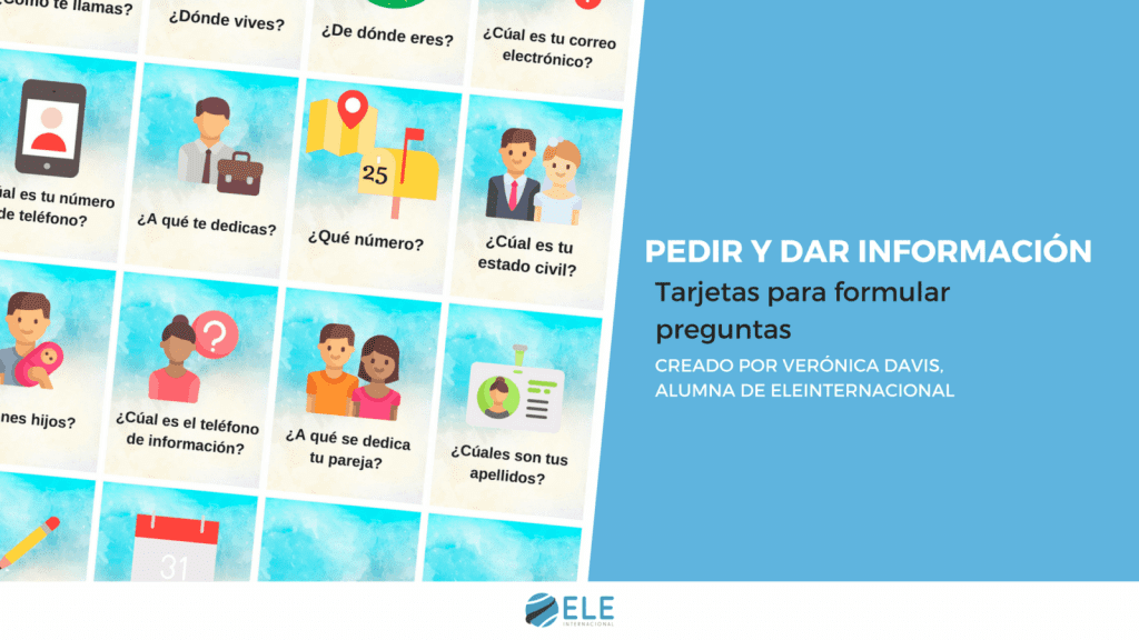 información en clases de ELE