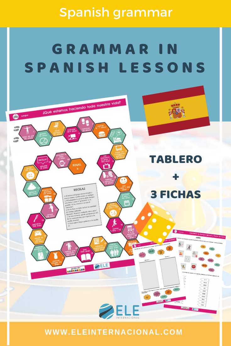 el gerundio en clase de ELE. Juegos para practicar gramática en clase de español. #spanishlesson 