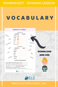 Actividades para llevar formaciones de palabras en clase de español
