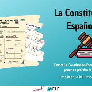 actividad la Constitución española