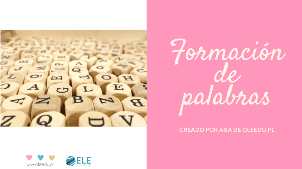 Actividad Formación de palabras