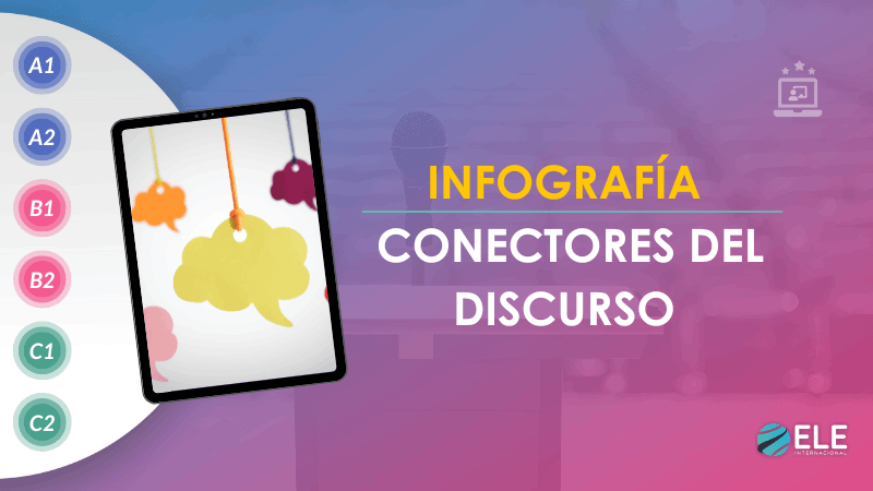 ELEInternacional - Infografía para enseñar conectores del discurso en español