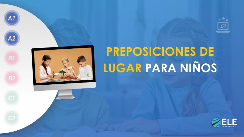 ELEInternacional - ¡Coloca los muebles! Actividad para practicar las preposiciones de lugar para niños