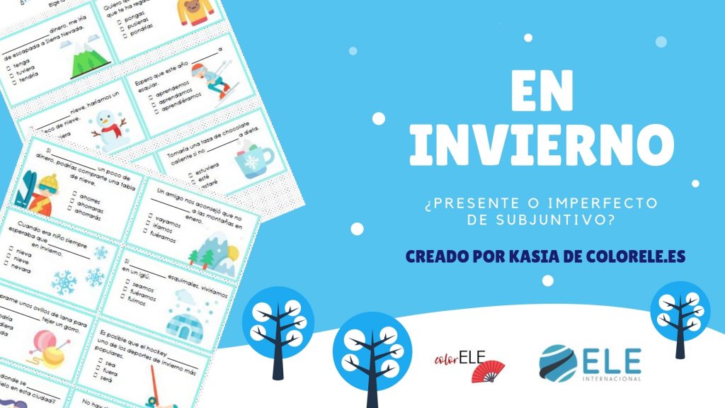 Actividades para trabajar tiempos verbales en clase de español. Ideas para trabajar en clase de español. Tarjetas y actividades descargables para clase de ELE. #spanishteacher #profedeele