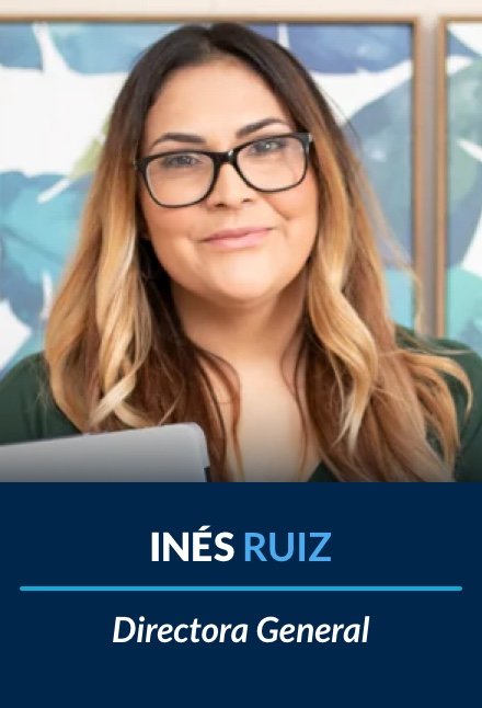 Inés Ruiz. Directora general