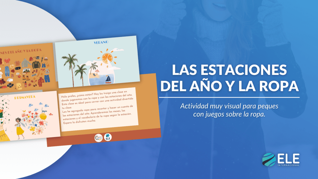 Actividad sobre las estaciones del año en clase de ELE