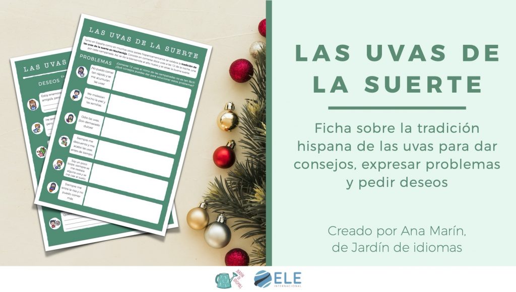 actividad Las uvas de la suerte