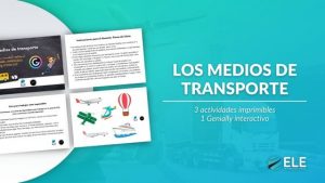 Vocabulario de los medios de transportes en español