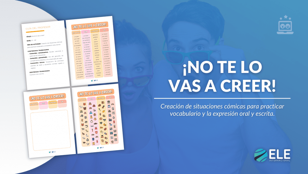 Actividad de vocabulario para clases de ELE