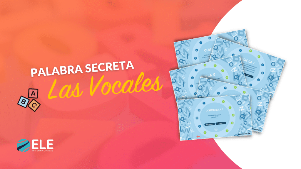 Las vocales en español juego
