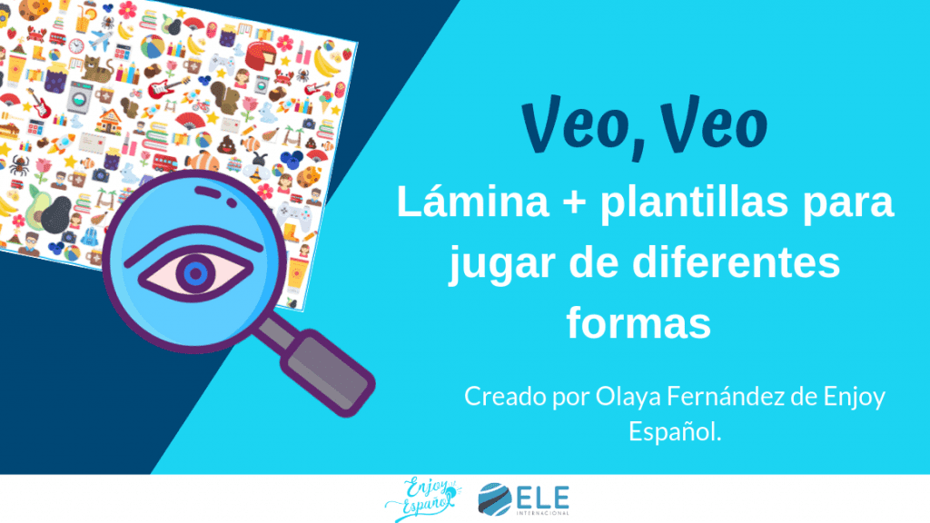 VEO,VEO Lámina + plantillas para jugar de diferentes formas