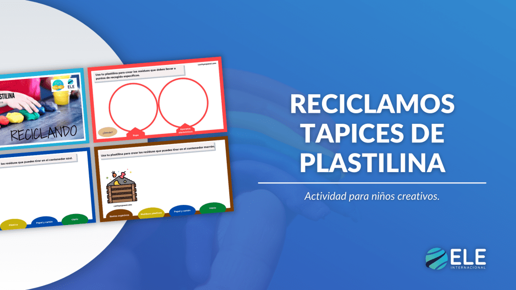 Actividad con plastilina para niños