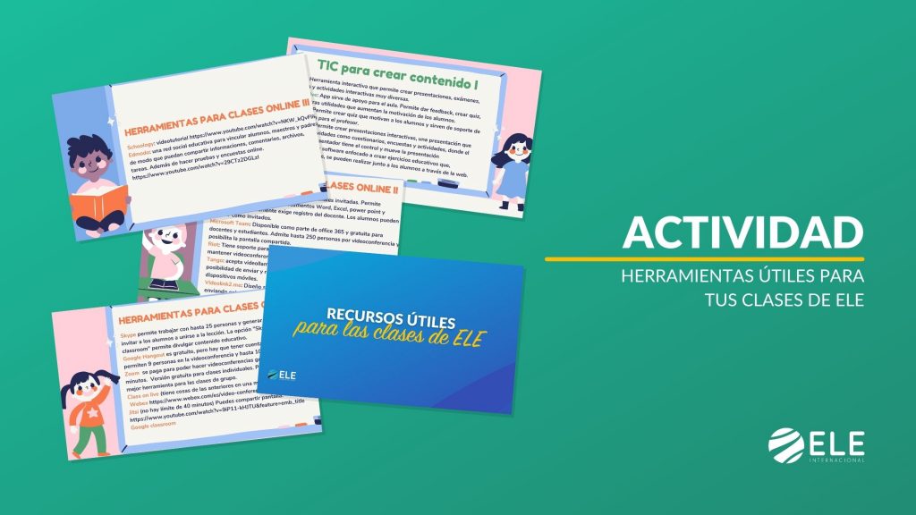 Recursos para ser profesor de español online