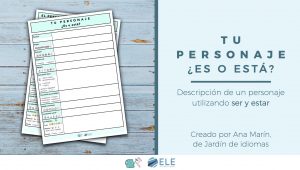 material para trabajar ser y estar