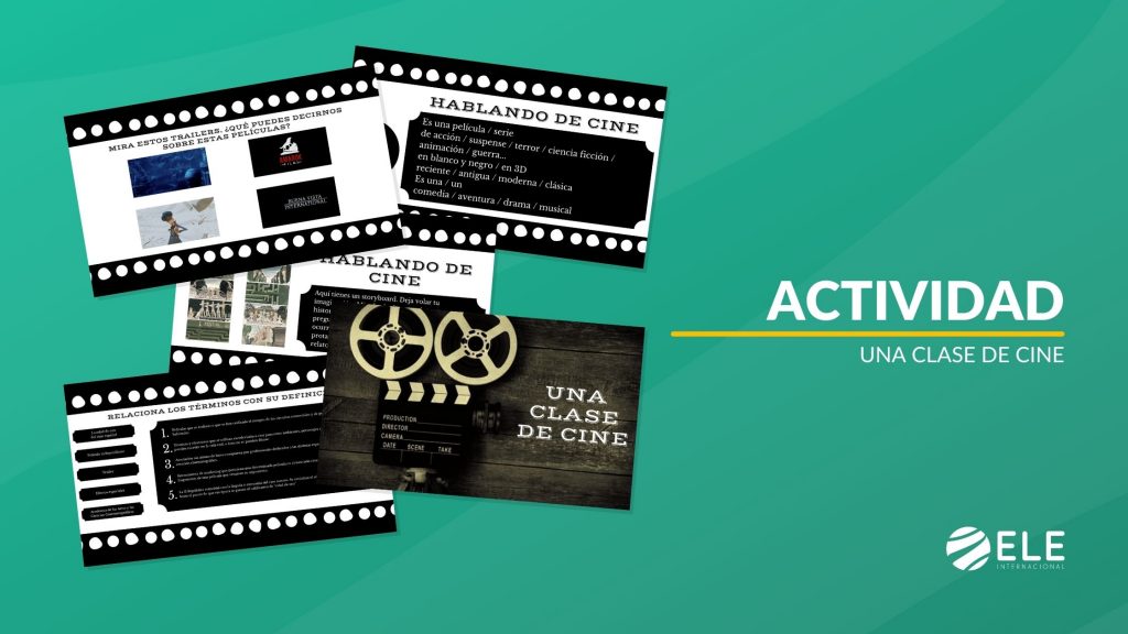 actividad sobre cine para clase de ele