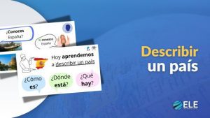 actividad para describir un país
