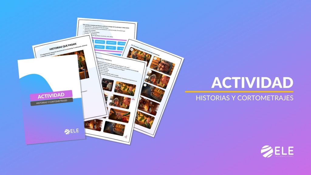 Historias y cortometrajes actividad