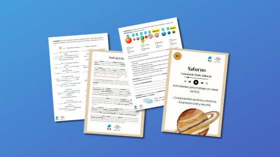 Actividades canción Saturno