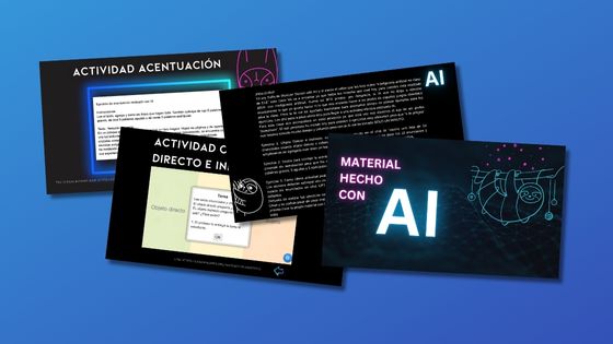 Materiales creadas con IA