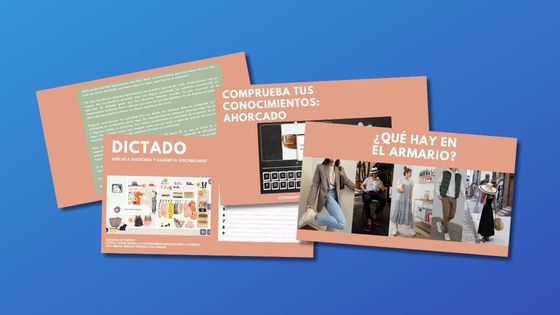 Actividades sobre prendas de vestir