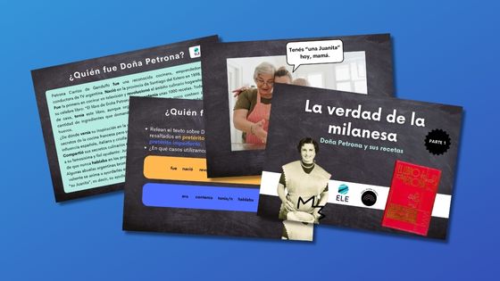 Actividades sobre la milanesa