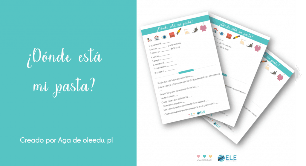 Expresiones con dinero para clases de ELE. #spanishteacher #claseele