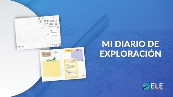 Diario de exploración para niños