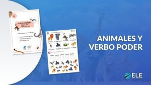 El verbo poder y los animales