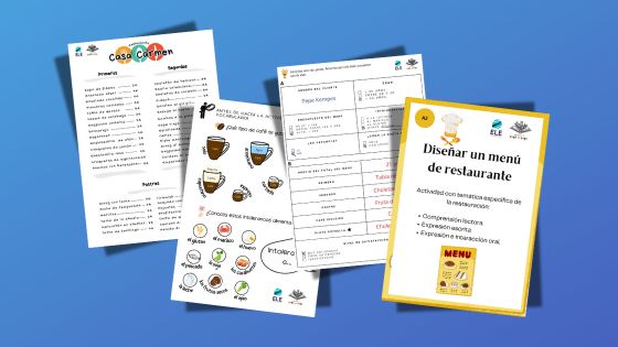 Diseñar un menú de restaurante