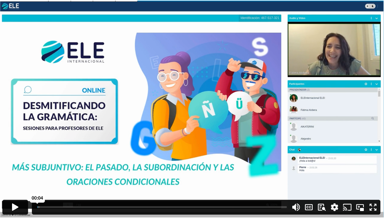 Más subjuntivo: el pasado, la subordinación y las oraciones condicionales