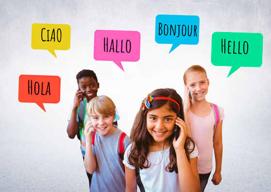 Niños bilingües