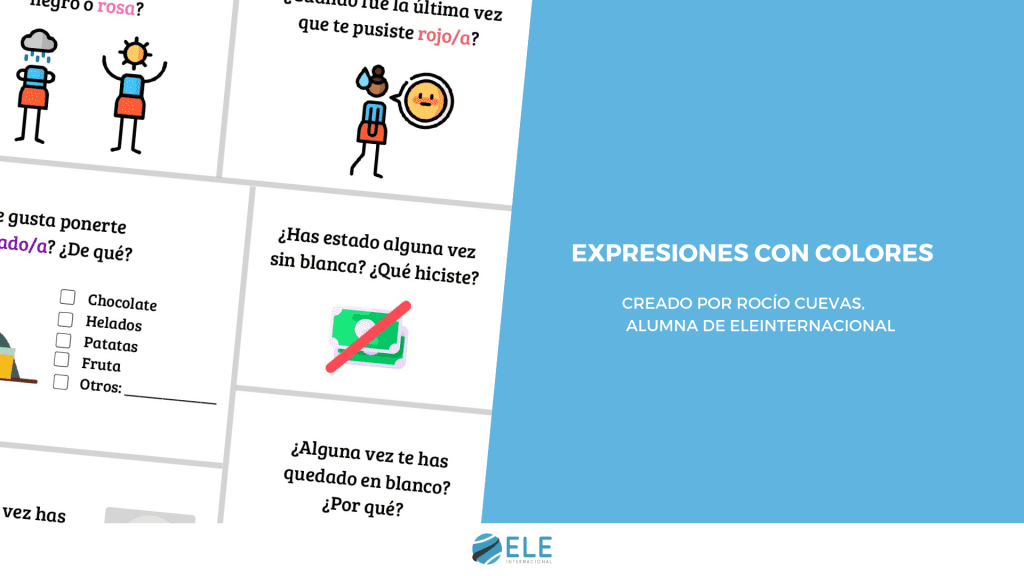 expresiones con color