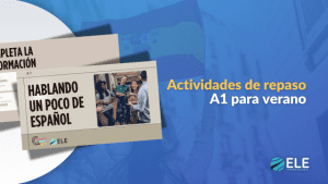 Actividades de repaso A1 para verano
