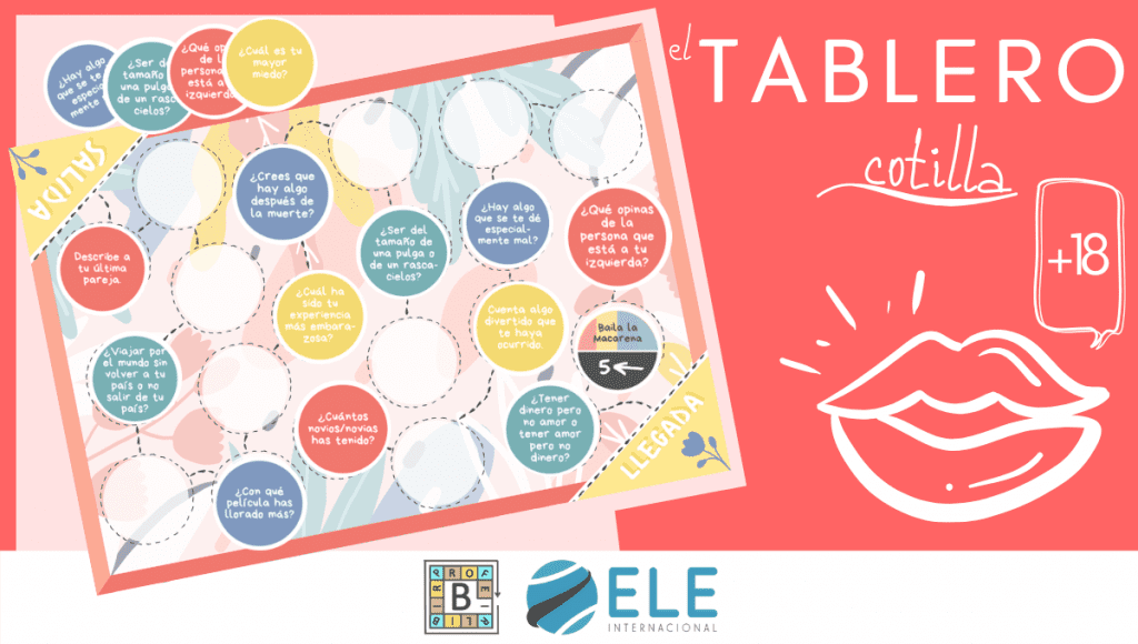 Tablero cotilla actividad de conversación B2