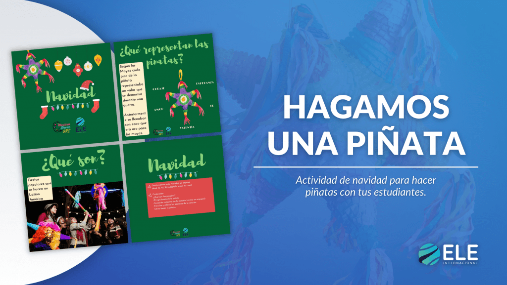 Cómo hacer una piñata de navidad fácil y original actividad ELE